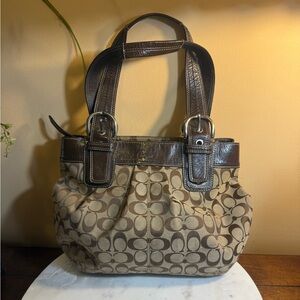 Coach Soho Signature F15047 project bag